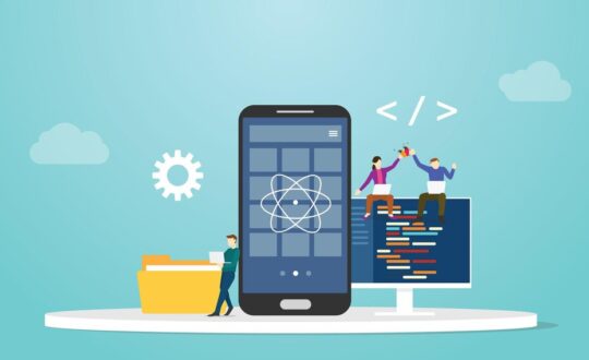 react-native-mobile-apps-development-concept-with-modern-flat-style-vector-illustration_25147-695