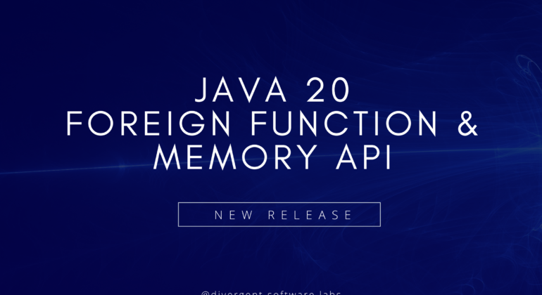 Foreign Function & Memory API in Java