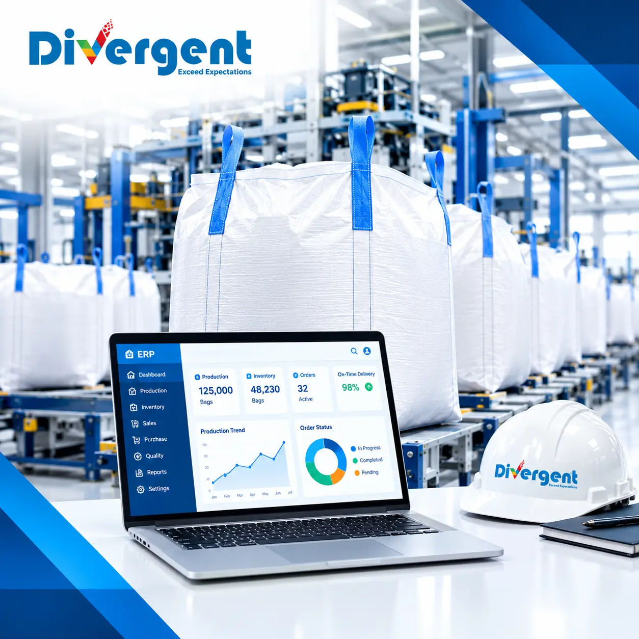 ERP software for FIBC bag manufacturing