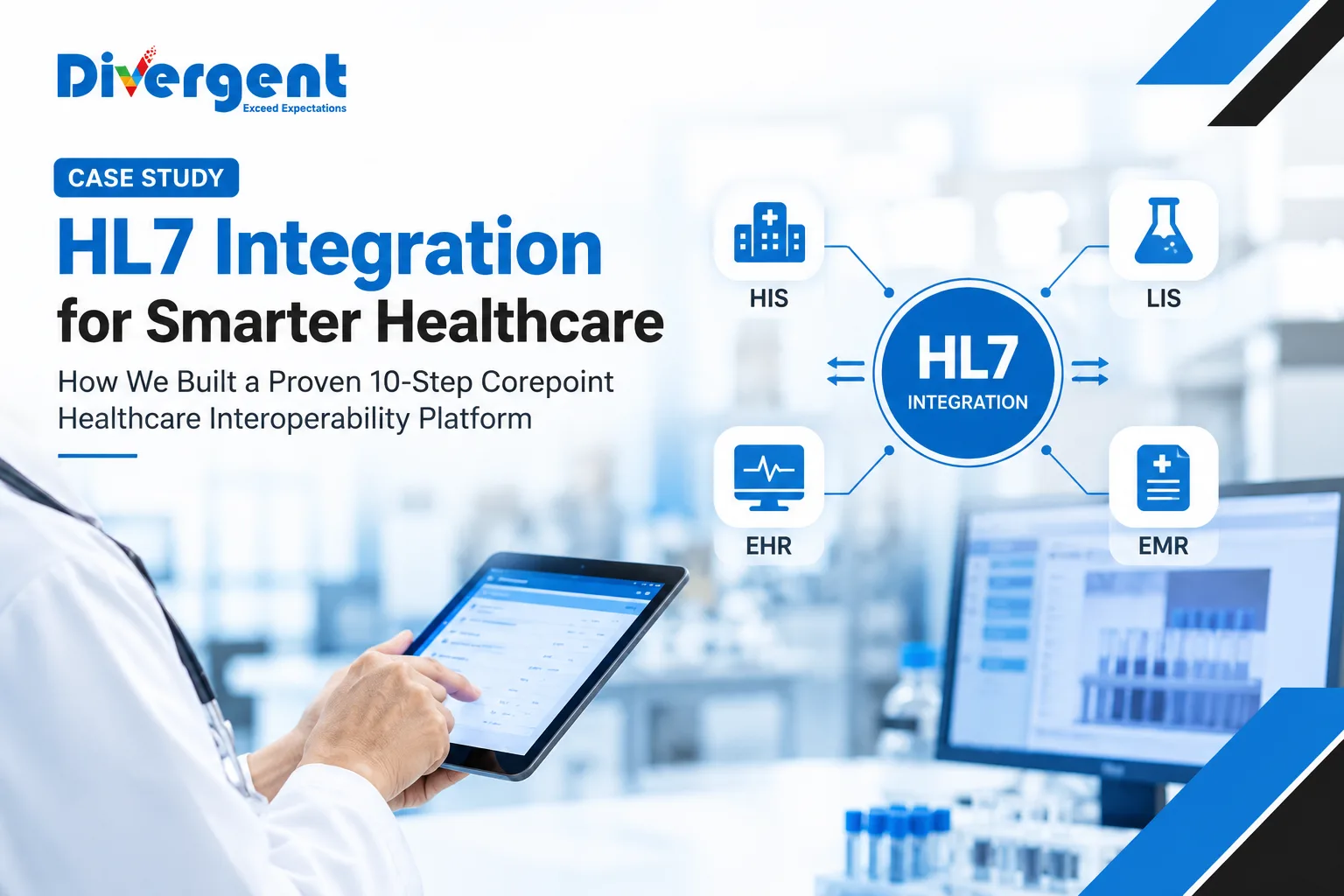 HL7 integration for healthcare interoperability using Corepoint integration platform
