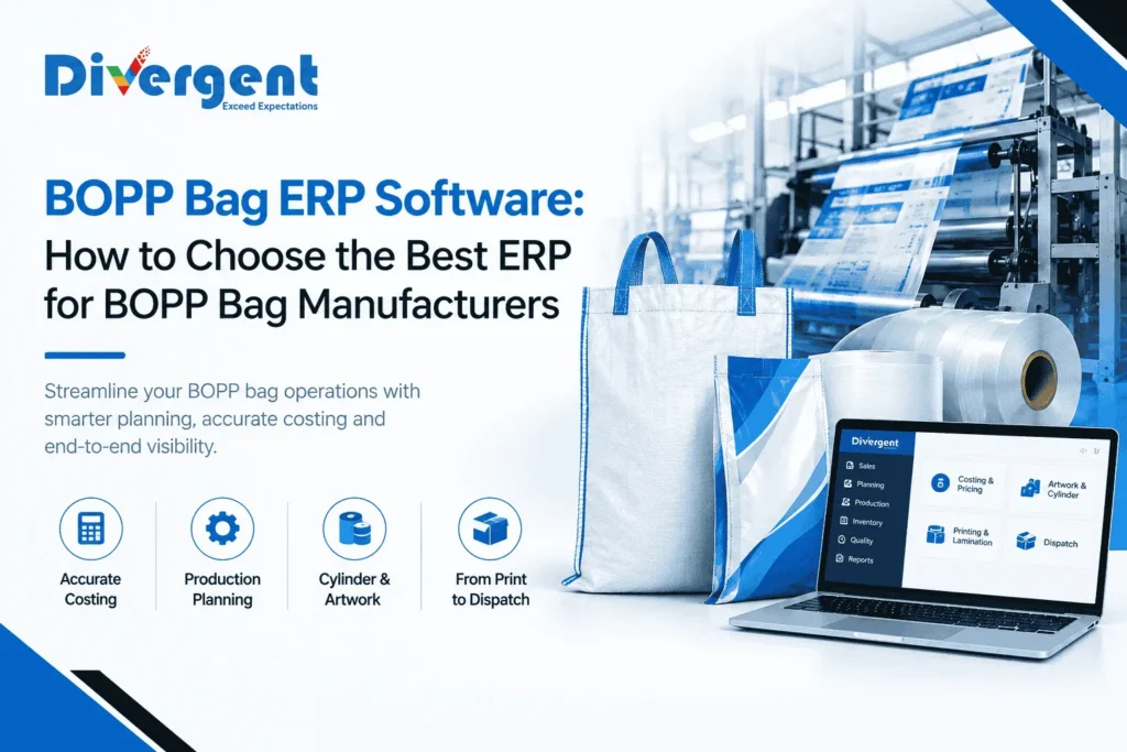 BOPP bag ERP software for BOPP laminated bag manufacturers