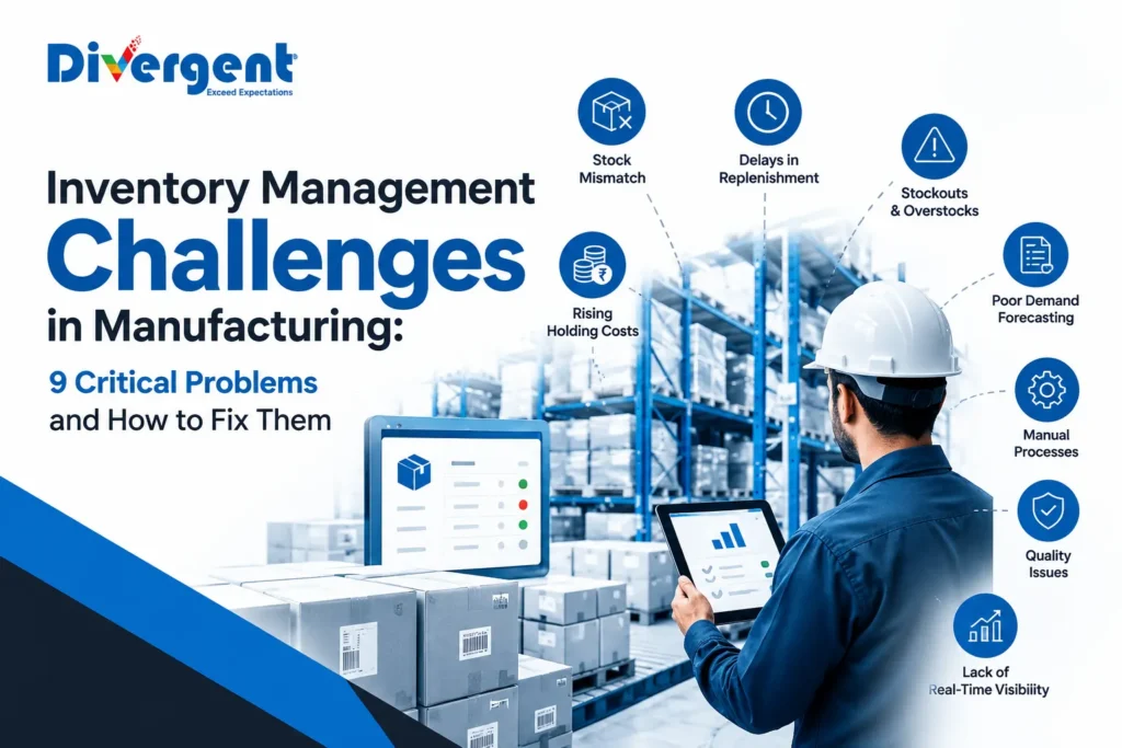 inventory management challenges in manufacturing