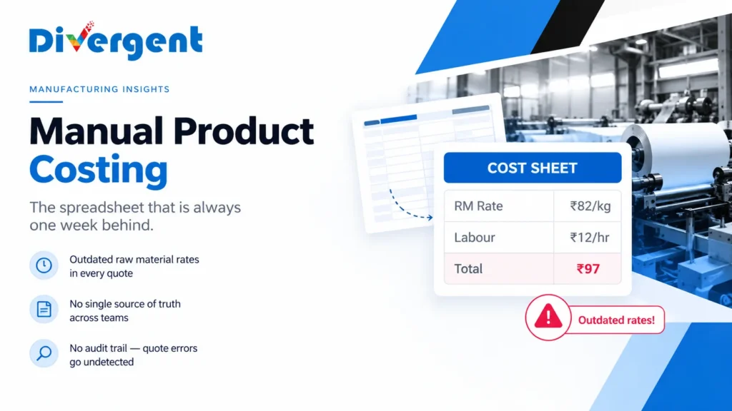 costing and quotation challenges in manufacturing — complex BOM management