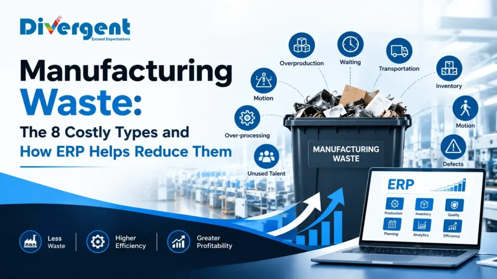 manufacturing waste on a factory floor