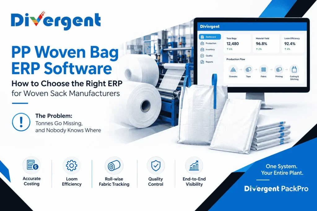 PP woven bag ERP software for woven sack manufacturers