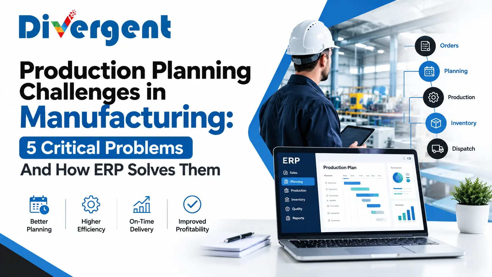 production planning challenges in manufacturing — ERP software solution
